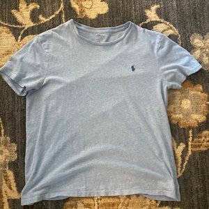 Blue polo tee shirt